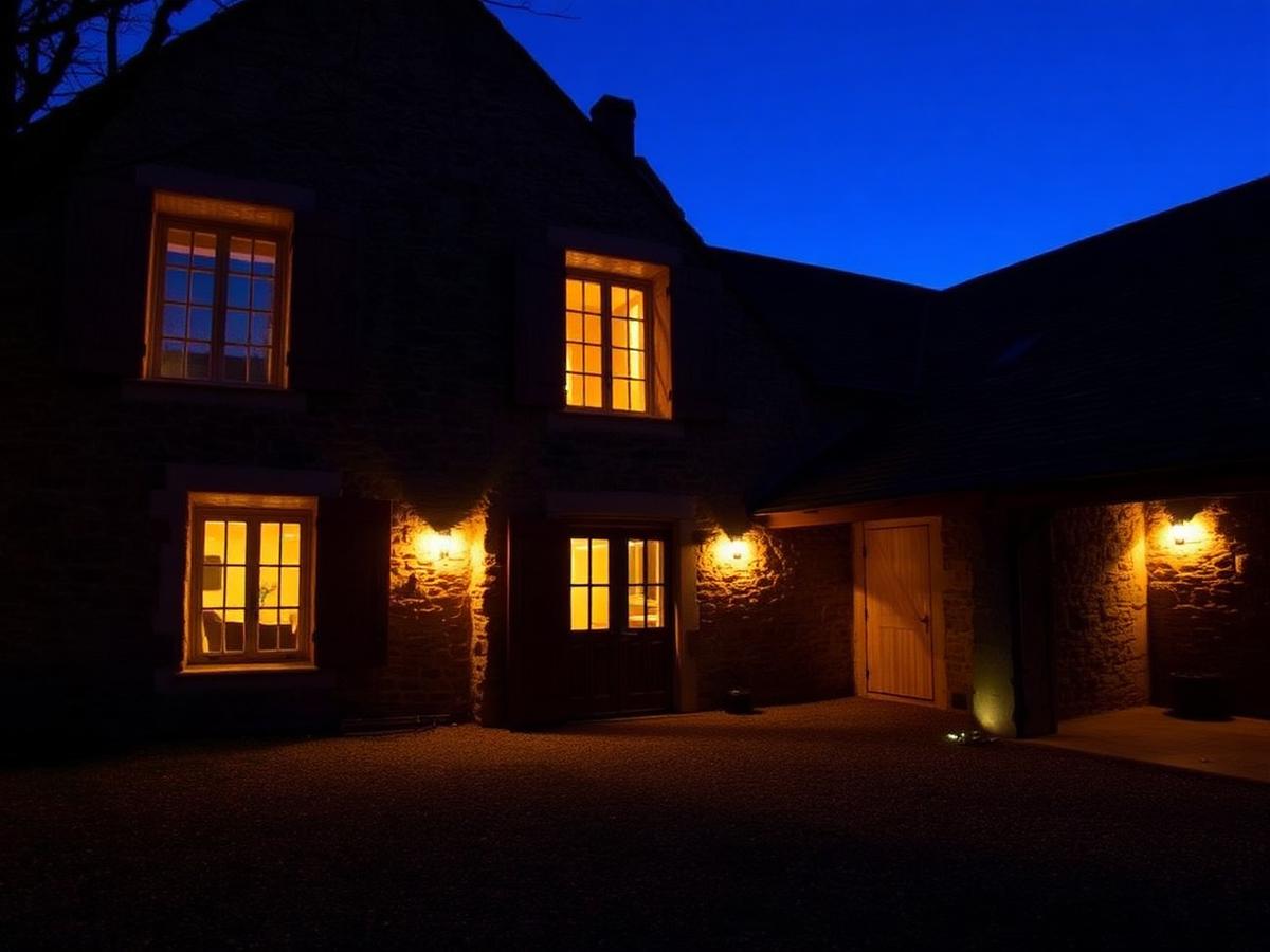 Rénovation électrique d'une grange en pierre en Dordogne